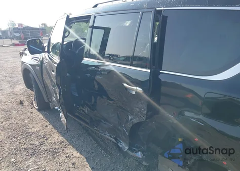 2018 Nissan Armada Platinum from USA, damaged, VIN JN8AY2NE1J9733396